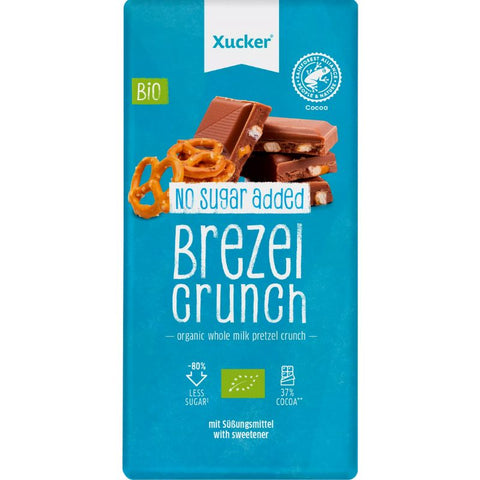 Xucker Organic Chocolate Brezel Crunch Erythritol - Chocolate & More Delights