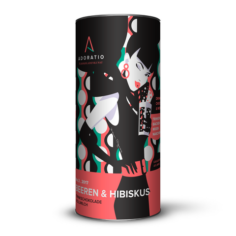 Artisan Drinking Chocolate Berries & Hibiscus - Chocolate & More Delights