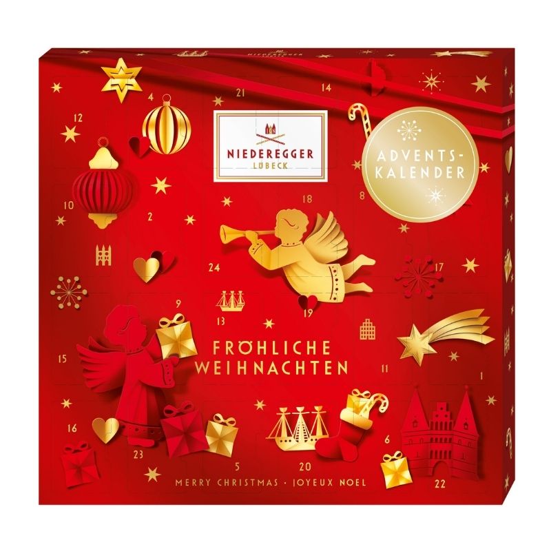 Advent Calendar Niederegger Marzipan Glamour Chocolate & More Delights