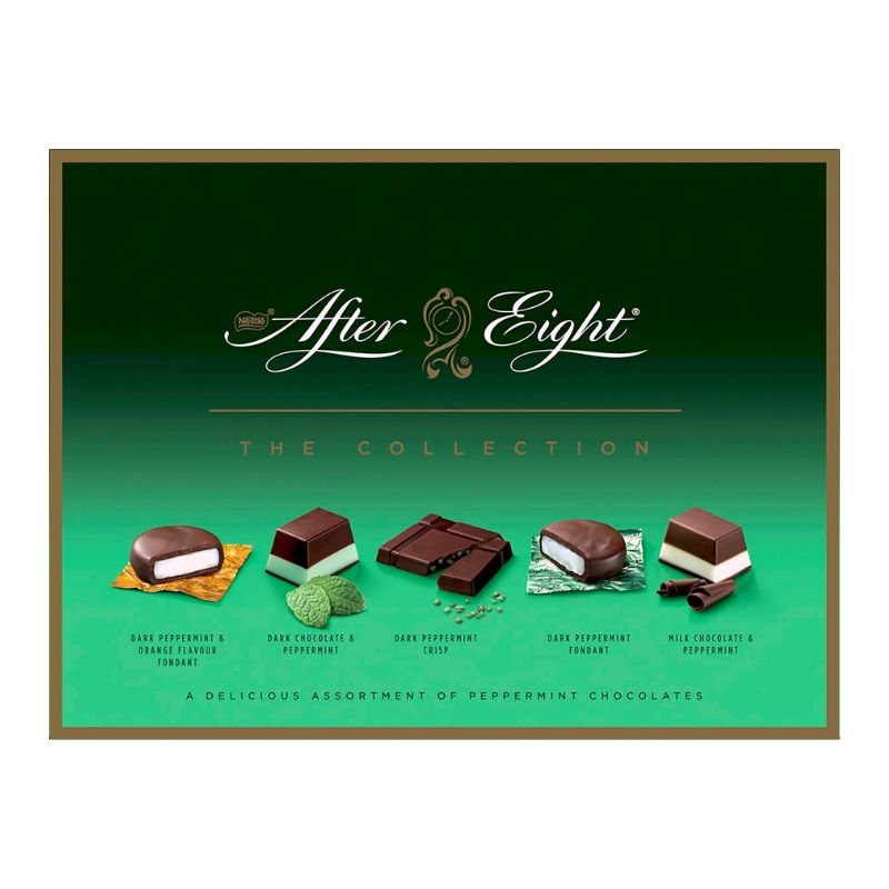 After Eight Bites Chocolat Noir Menthe 107g – Elmercado