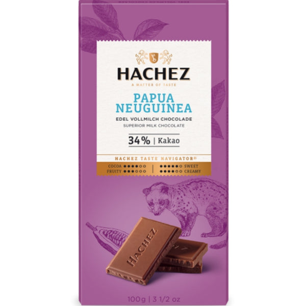 Hachez Single Origin Chocolate Papua New Guinea - Chocolate & More Delights