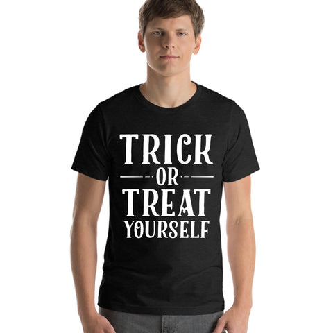 Treat Yourself - Short Sleeve Unisex T-Shirt - Chocolate & More Delights