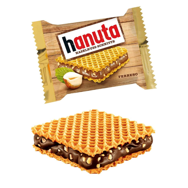 & Chocolate More Hanuta Delights Wafer – Hazelnut