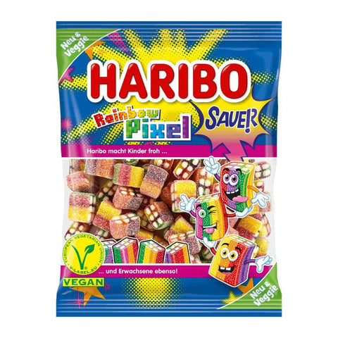 Haribo Rainbow Pixel Sour - Chocolate & More Delights