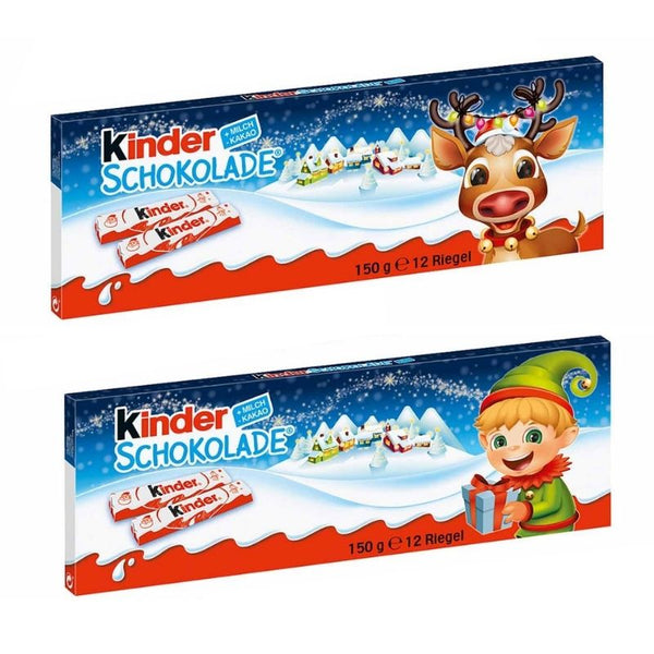 Kinder Chocolate Christmas Bar - Chocolate & More Delights