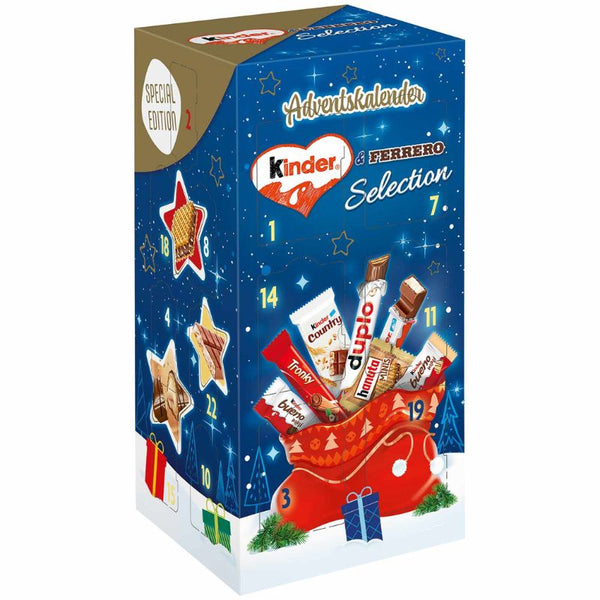 Kinder Ferrero Advent Calendar Selection - Chocolate & More Delights