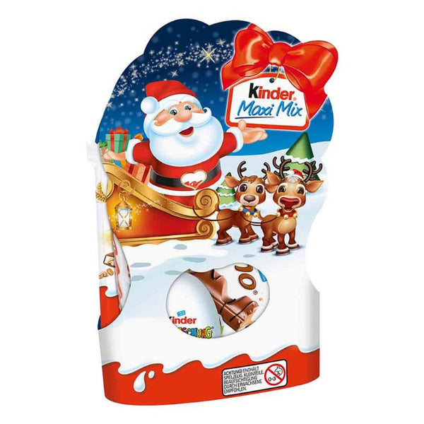 Kinder Maxi Mix Santa Claus - Chocolate & More Delights