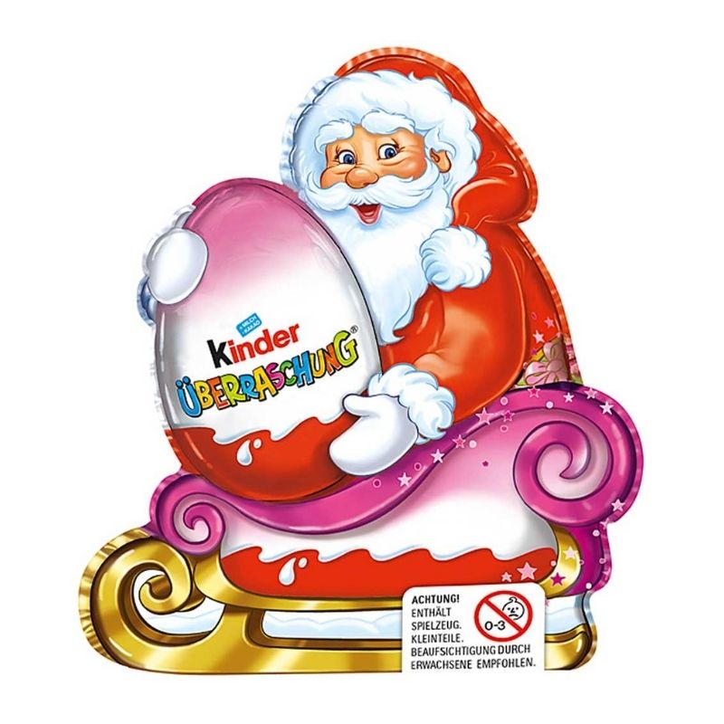 Kinder Santa Claus With Surprise Egg – Chocolate More Delights