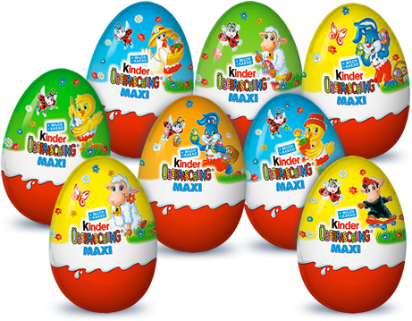 Kinder Surprise Maxi Eggs Easter Edition (3 eggs)-Kinder-Chocolate & More Delights