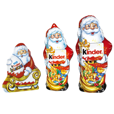 Kinder Santa Trio-Chocolate & More Delights
