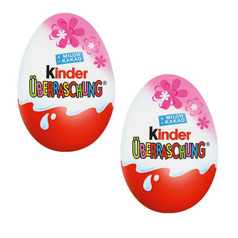Kinder Surprise Girls (24 eggs)-Kinder-Chocolate & More Delights