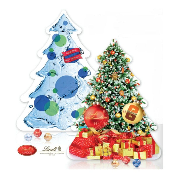 LIndt Custom Advent Calendar Christmas Tree - Chocolate & More Delights