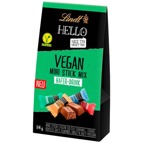 Lindt Hello Vegan Mini Stick Mix - Chocolate & More Delights 