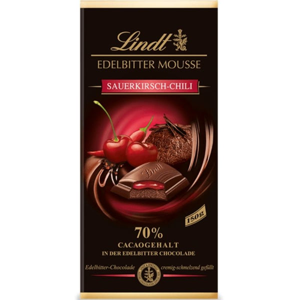 Lindt Mousse Au Chocolat Cherry Chili - Chocolate & More Delights