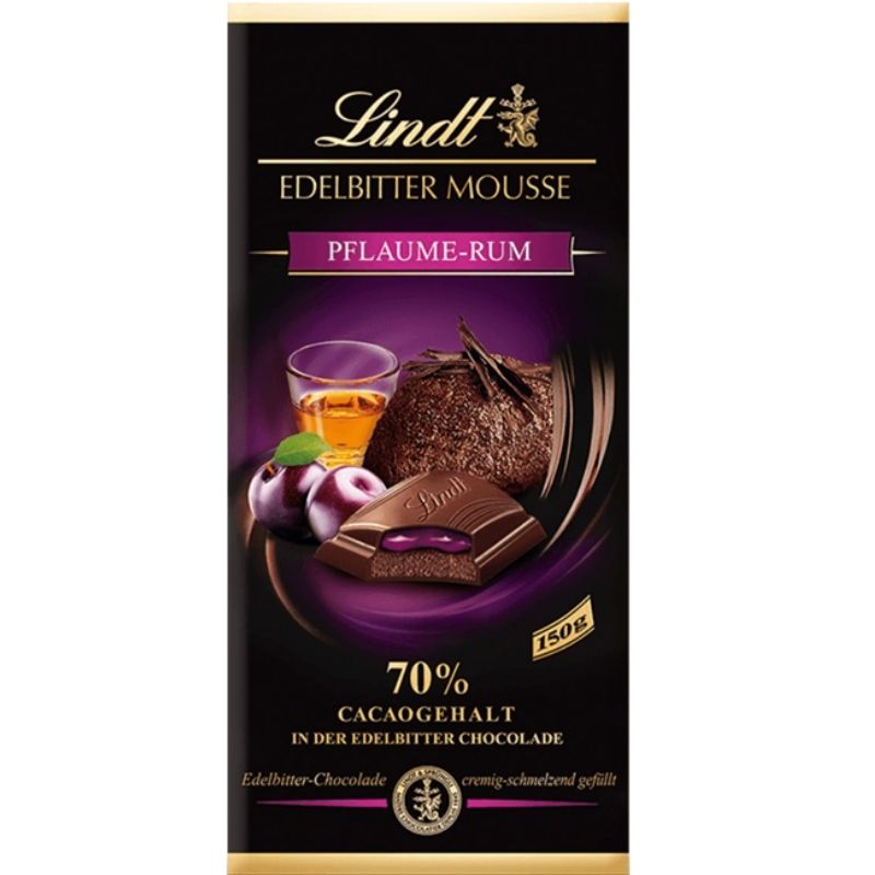 Lindt Mousse Au Chocolat Plum Rum – Chocolate & More Delights
