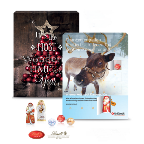 Lindt Custom Advent Calender Gourmet - Chocolate & More Delights