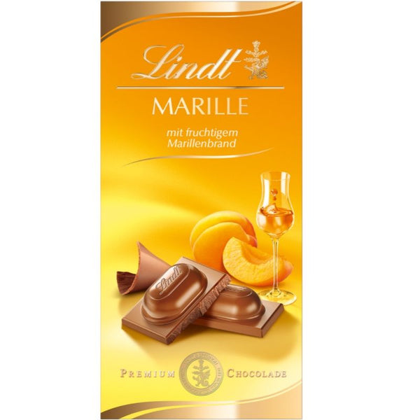 Lindt Liquor Filled Chocolate Apricot - Chocolate & More Delights