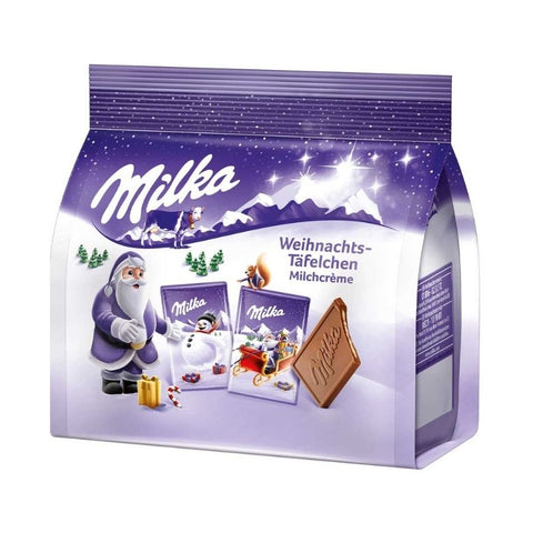 Milka Christmas Mini Chocolate Bars - Chocolate & More Delights