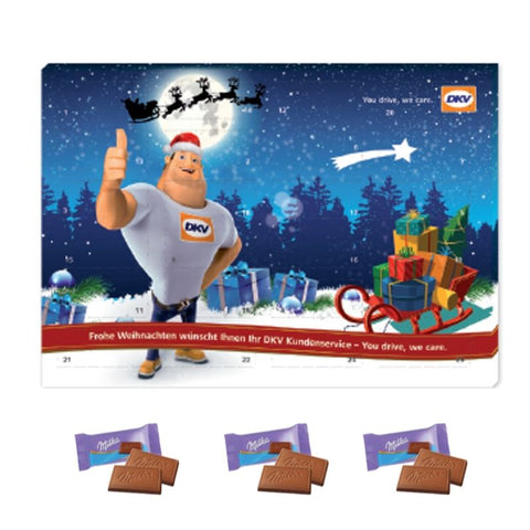 Milka Custom Advent Calendar - Chocolate & More Delights
