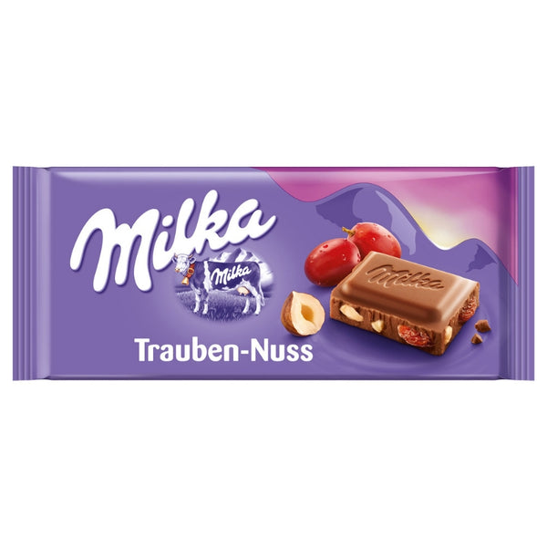 Milka Nuts & Raisins - Chocolate & More Delights