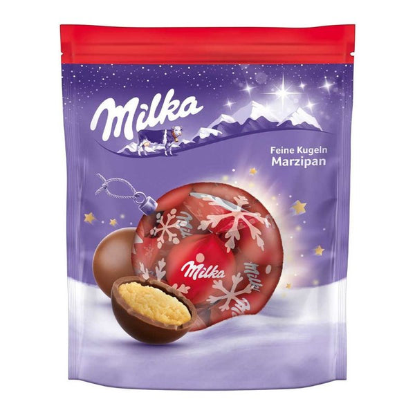 Milka Snow Balls Marzipan - Chocolate & More Delights
