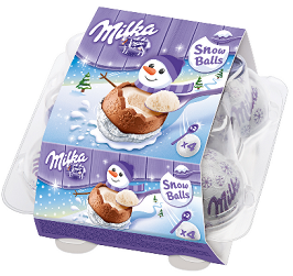 Milka Snow Balls Milk Cream-Chocolate & More Delights