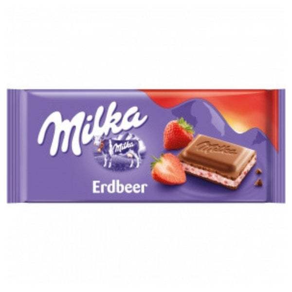 Milka Strawberry - Chocolate & More Delights