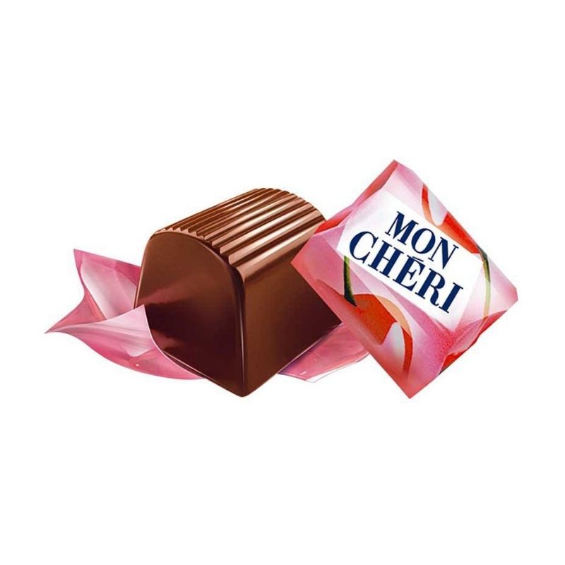Ferrero Mon Cheri Hazelnut Chocolates 15 pieces (Single Pack) (2),133 grams