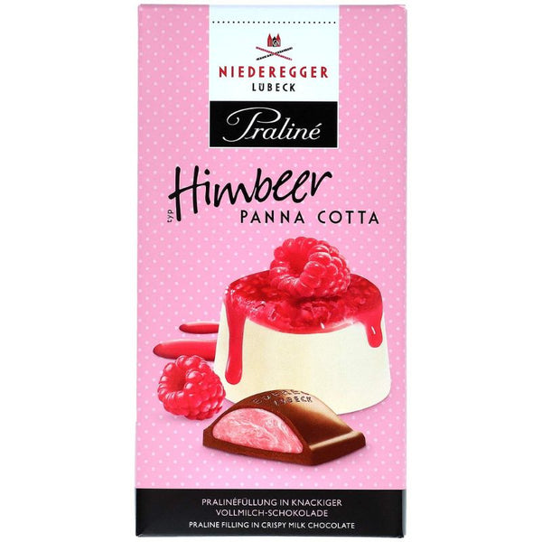 Niedderegger Raspberry Panna Cotta - Chocolate & More Delights