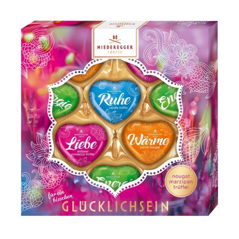Niederegger Chocolate Hearts Happiness - Chocolate & More Delights