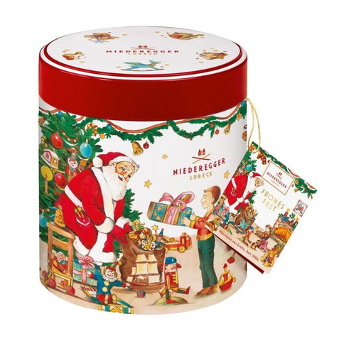 Niederegger Classic Marzipan Christmas Tin - Chocolate & More Delights
