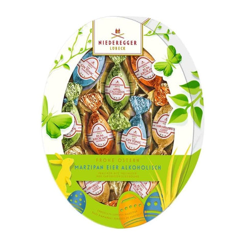 Niederegger Easter Egg Marzipan Variety With Alcohol - Chocolate & More Delights
