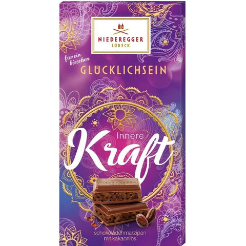 Niederegger Marzipan Chocolate & Cocoa Nibs - Happiness Selection
