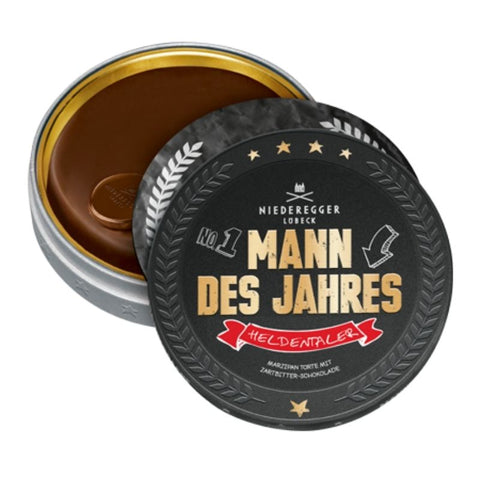 Niederegger Marzipan For Men Tin - Chocolate & More Delights