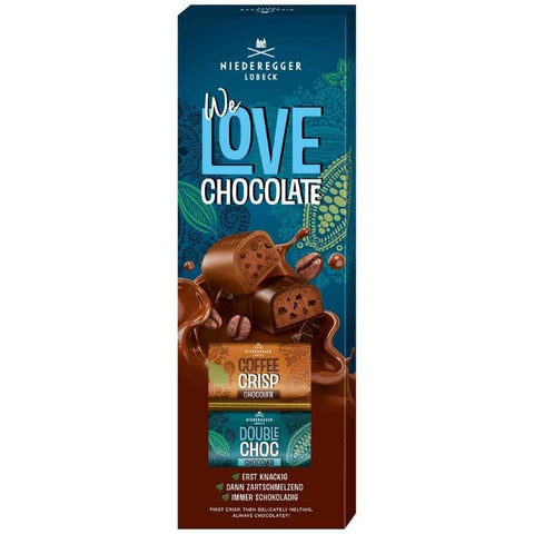 Niederegger We Love Chocolate Coffee Crisp & Double Choc - Chocolate & More Delights