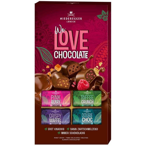 Niederegger We Love Chocolate Variety Mix - Chocolate & More Delights