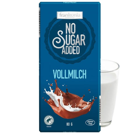 No Sugar Added Milk Chocolate - Chocolate & More Delights
