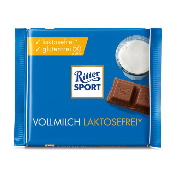 Ritter Sport Milk Chocolate Lactose Free - Chocolate & More Delights