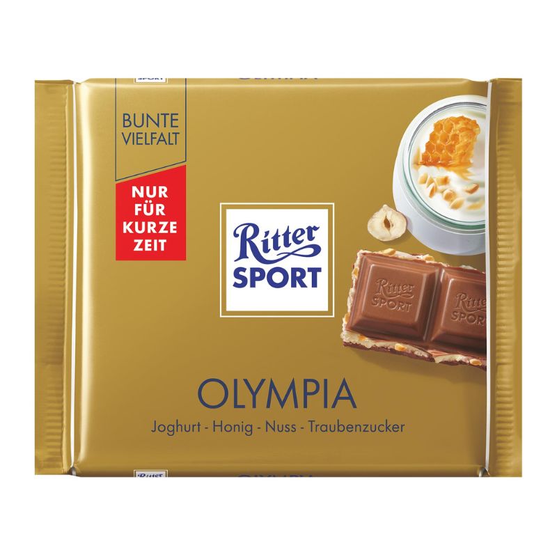 Ritter Sport - Olympia Honey & Yogurt – Chocolate & More Delights