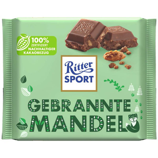 Ritter Sport Roasted Almonds - Chocolate & More Delights