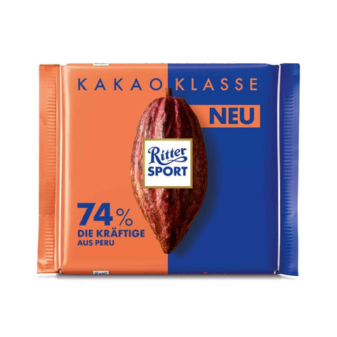 Ritter Sport Single Origin Chocolate Peru 74% - Chocolate & More Delights