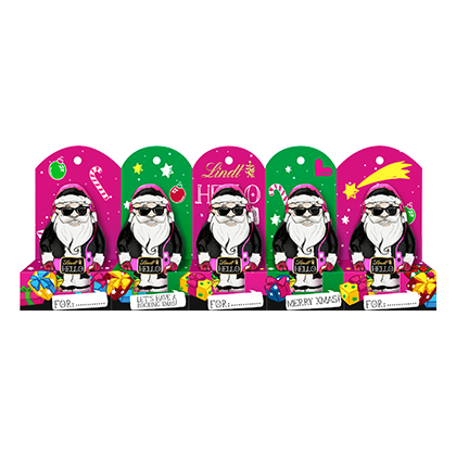 Lindt Hello X-Mas Santa Minis-Chocolate & More Delights
