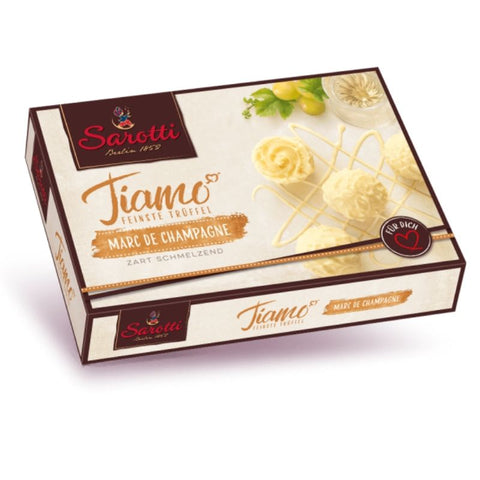 Sarotti Tiamo Marc De Champagne White Chocolate - Chocolate & More Delights