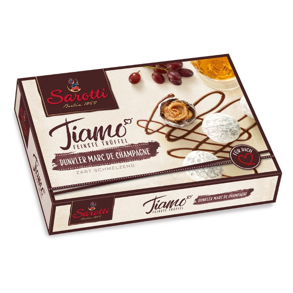 Sarotti Tiamo Chocolate Truffles Marc De Champagne - Chocolate & More Delights