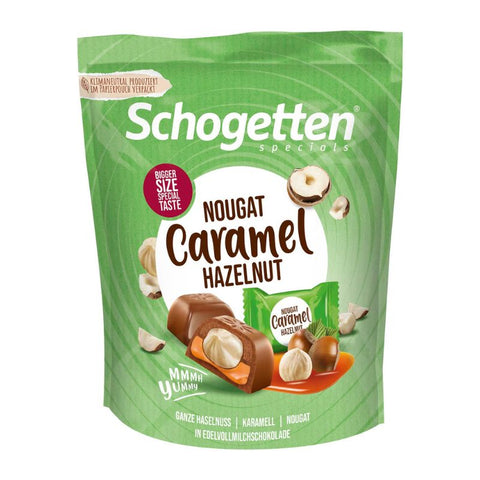 Schogetten Nougat Caramel Hazelnut - Chocolate & More Delights