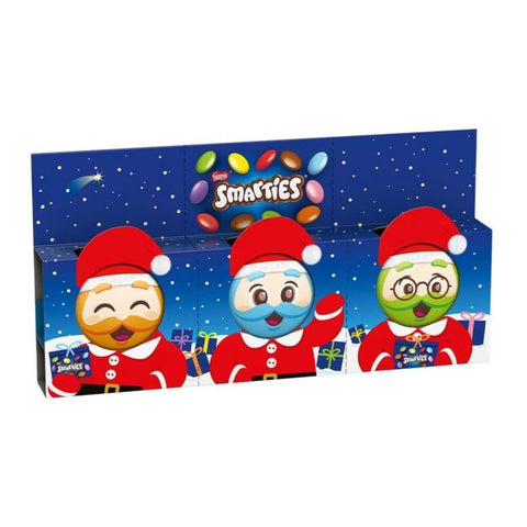 Smarties Mini Santa Trio - Chocolate & More Delights