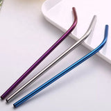 Stainless Steel Straw Trio - Chocolate & More Delights