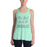 This Girl Runs On Chocolate - Tank Top - Chocolate & More Delights