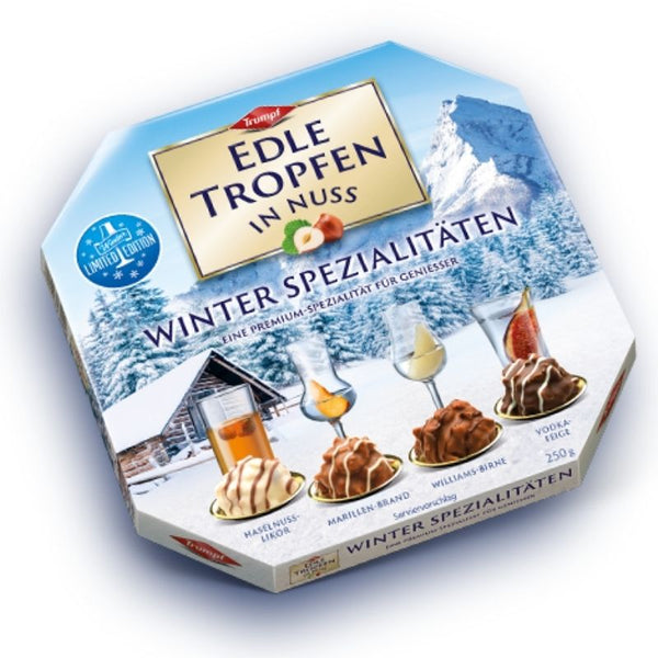 Trumpf Edle Tropfen Liquor Filled Chocolates Winter Variety - Chocolate & More Delights