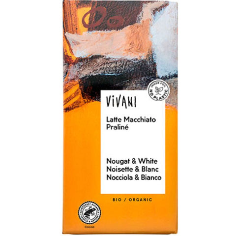 Vivani Milk Chocolate Latte Macchiato Nougat - Chocolate & More Delights